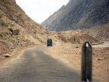 01 Karakoram Highway From Rakhiot Bridge To Chilas From Fairy Meadows, we descended to the Karakoram Highway, a rough paved road with occasional spots torn up due to rockfalls, small streams and the weather.